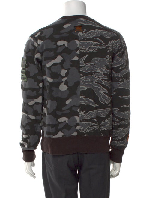 A Bathing Ape x Undefeated Tiger-Shark Graphic Print Sweatshirt
