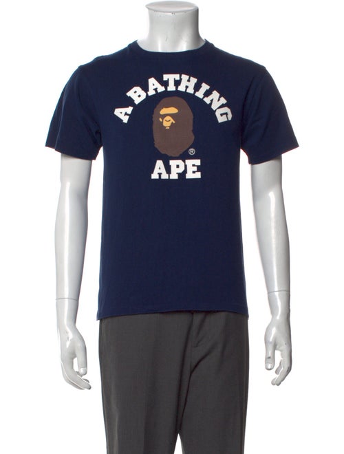 BAPE College Logo Graphic Print T-Shirt