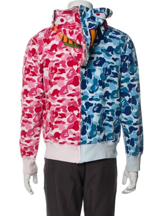 BAPE ABC Camo Shark Camouflage Print Windbreaker
