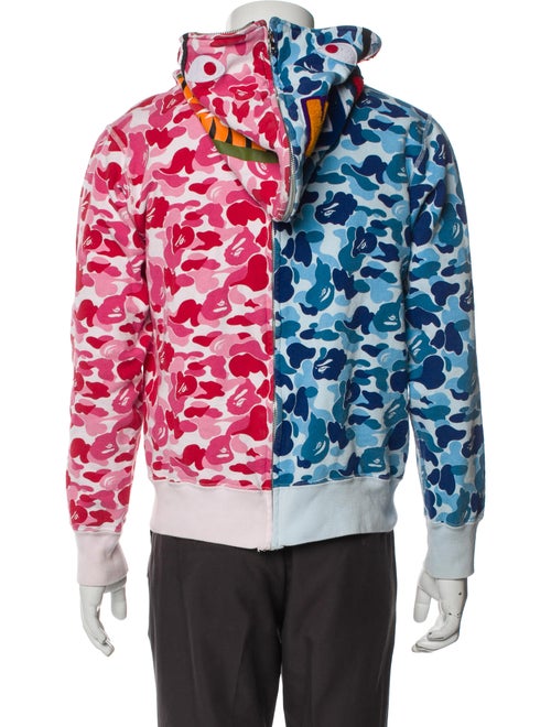 BAPE ABC Camo Shark Camouflage Print Windbreaker