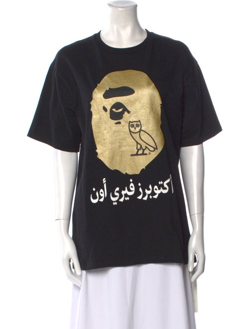 A Bathing Ape x OVO Graphic Print T-Shirt