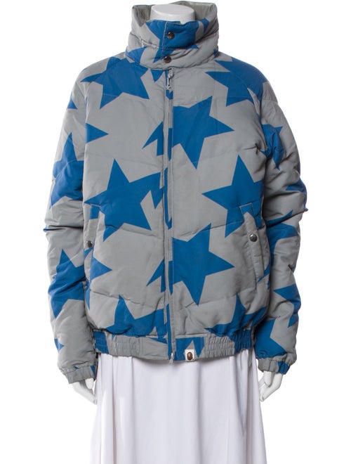 BAPE STA Pattern Down Printed Parka