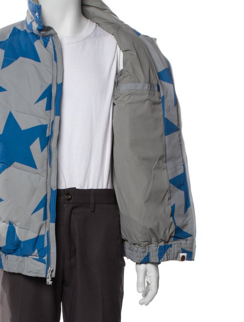BAPE STA Pattern Down Printed Parka