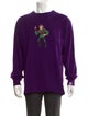 A Bathing Ape 2023 Ape Graphic L/S 'Purple' Henley