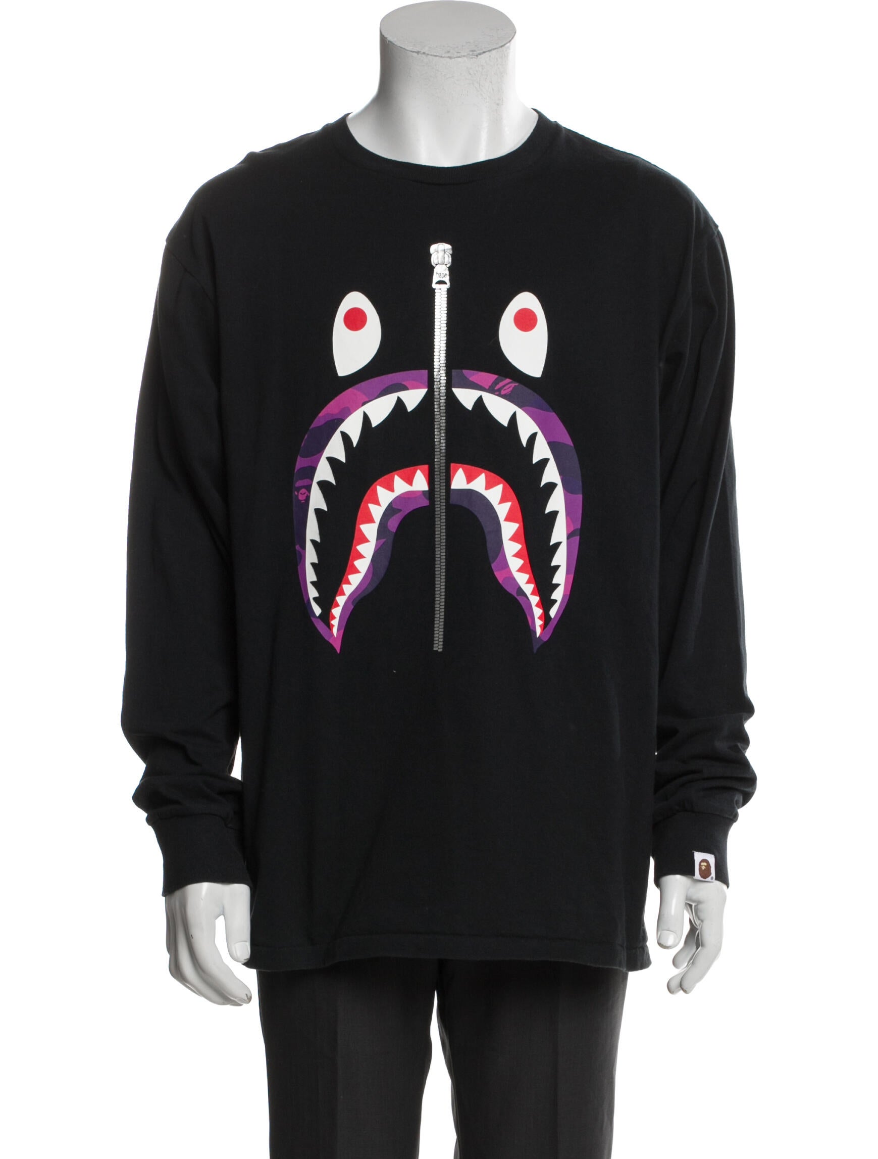BAPE Shark Graphic Print T-Shirt
