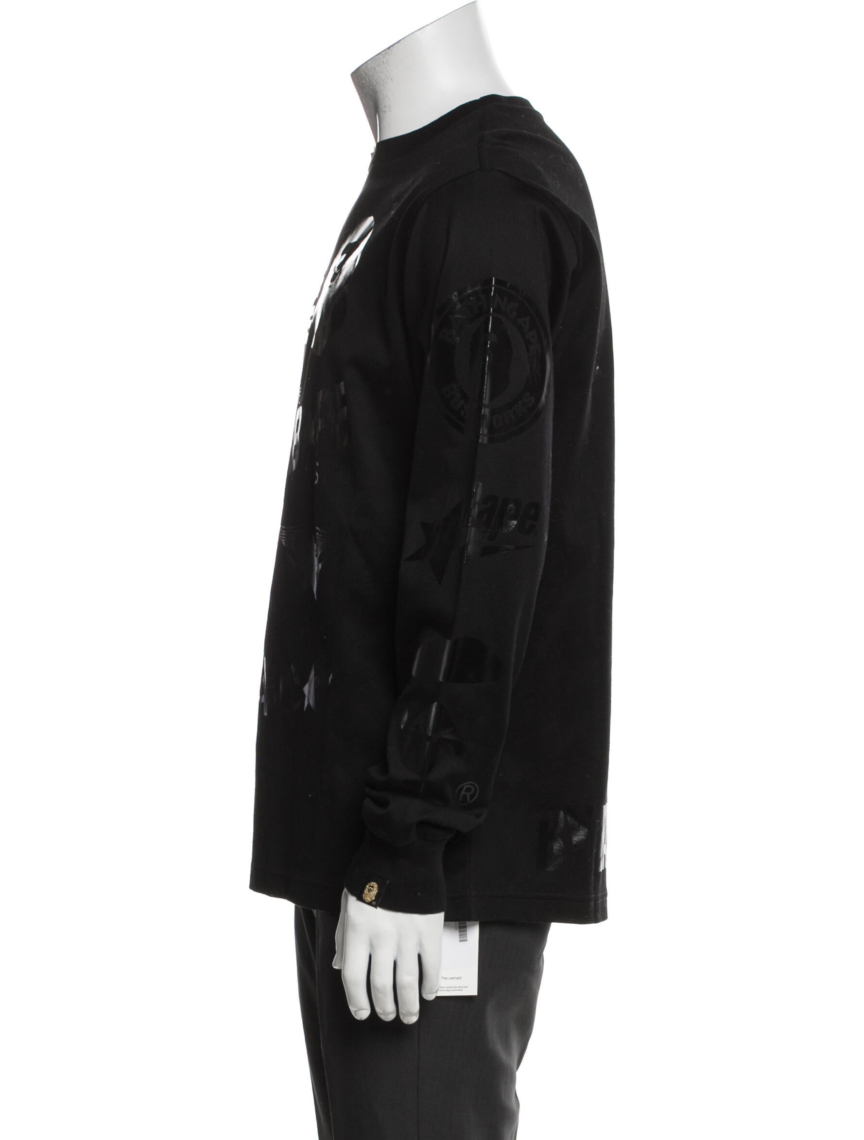 A Bathing Ape Graphic Print Crew Neck T-Shirt