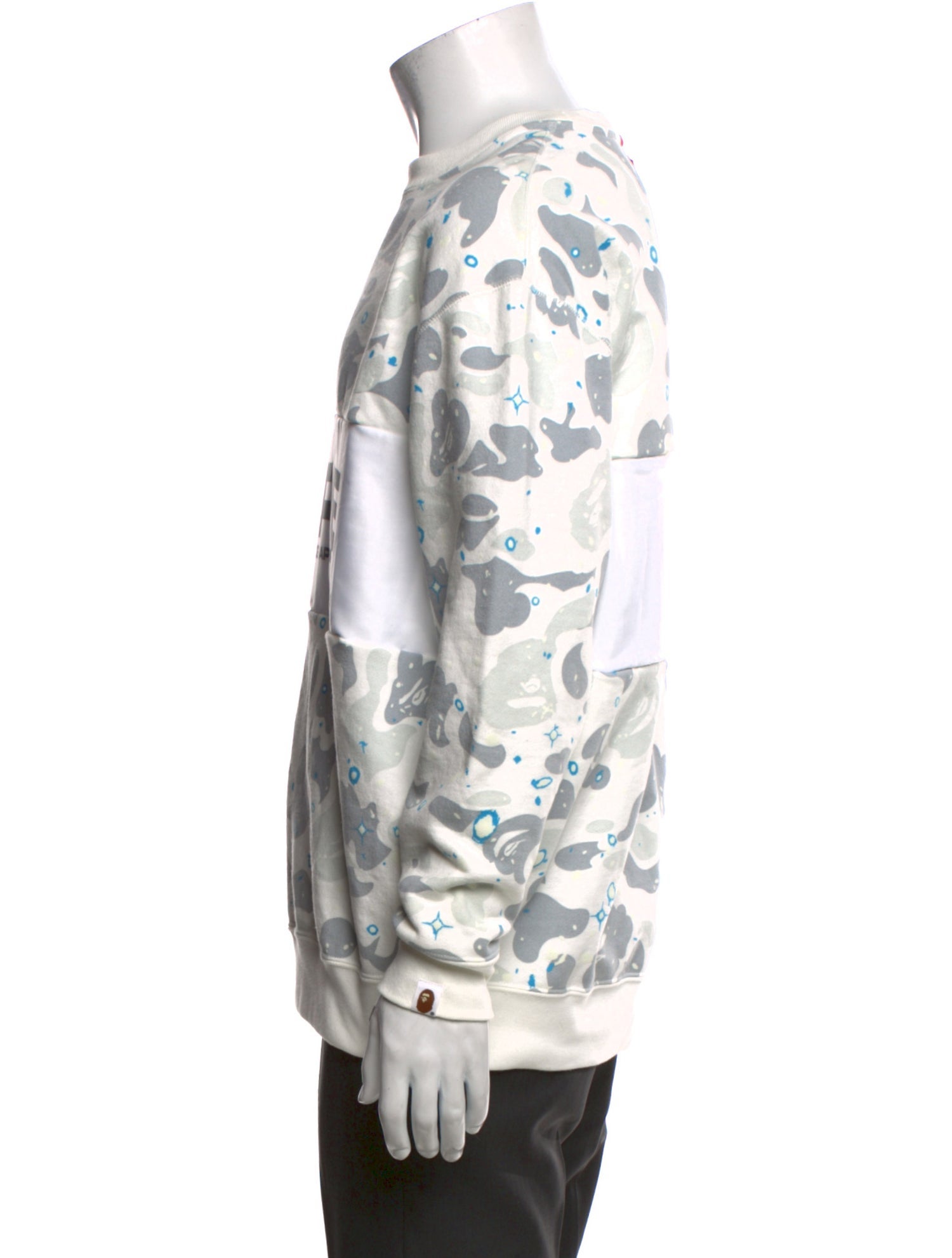 A Bathing Ape Graphic Print Crew Neck Pullover