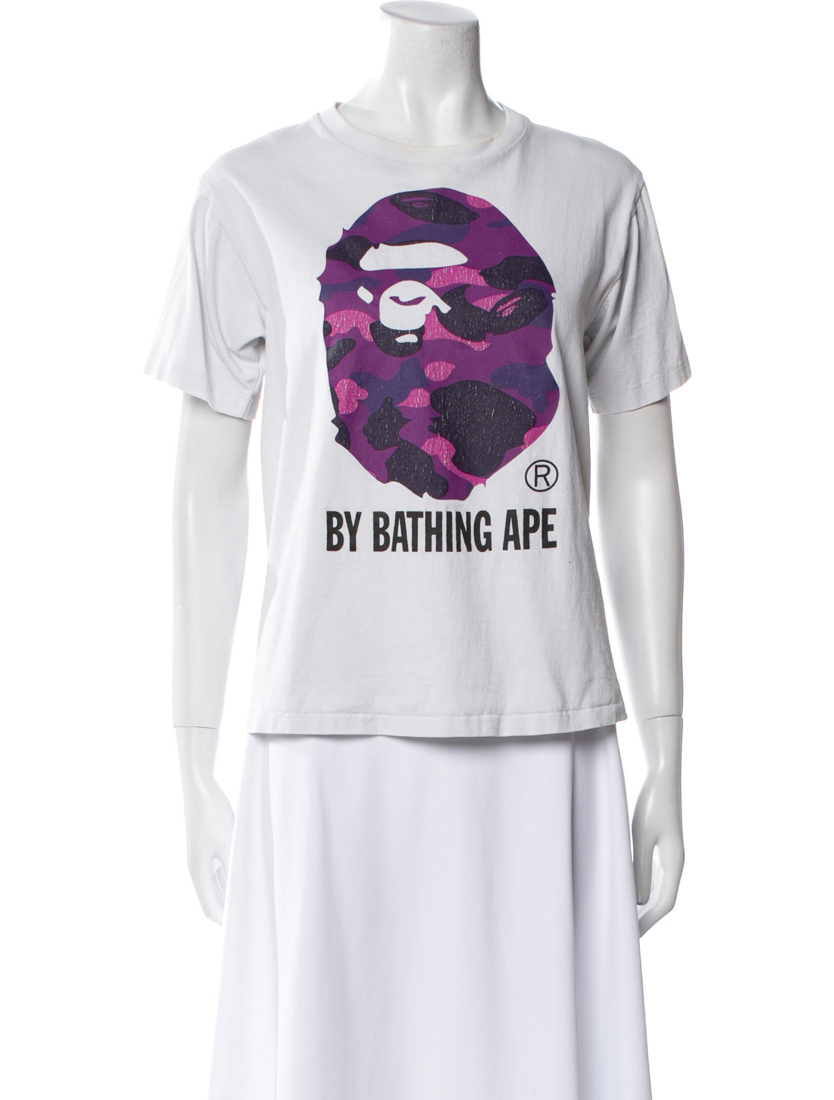 BAPE Ape Head Graphic Print T-Shirt