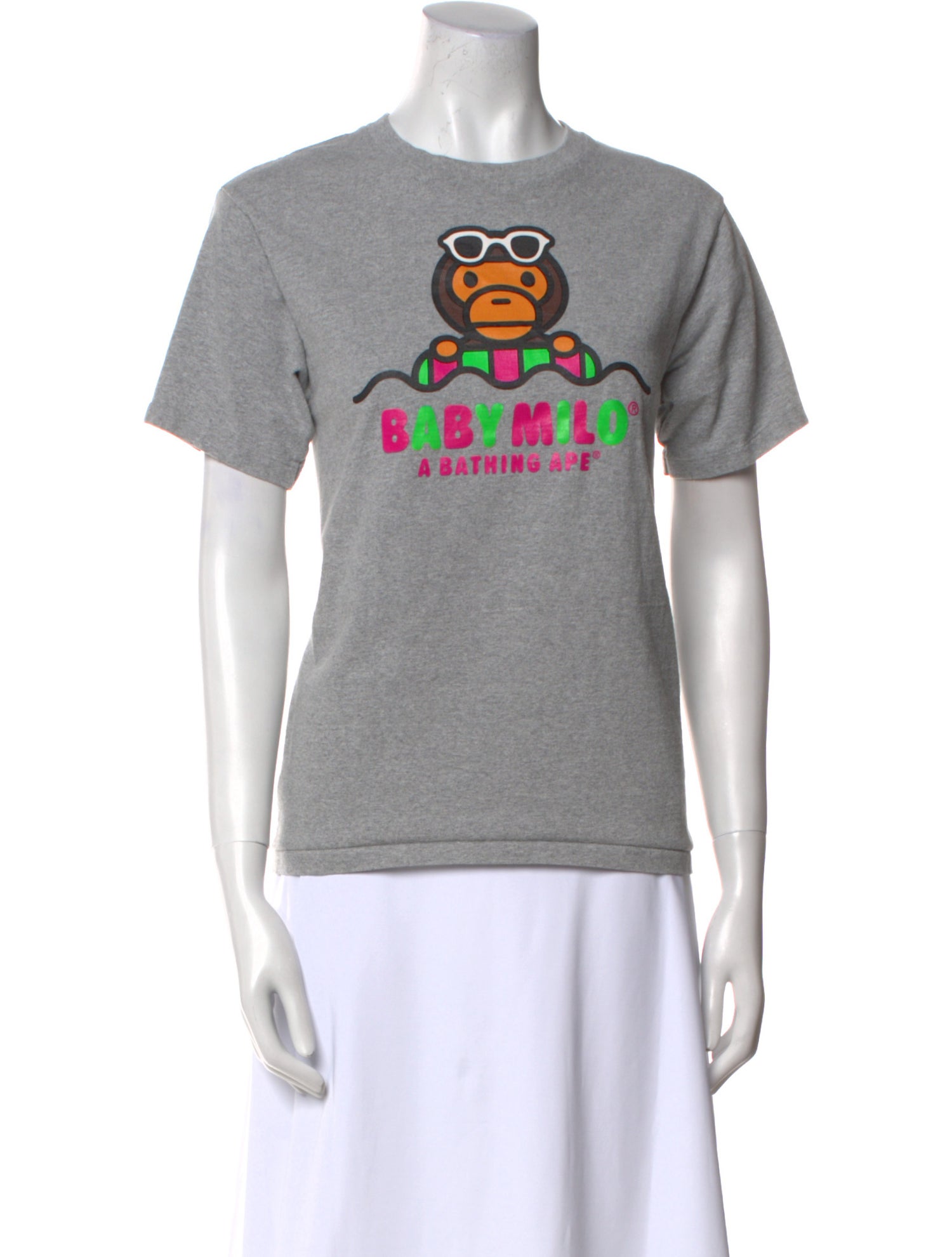 BAPE Baby Milo Graphic Print T-Shirt
