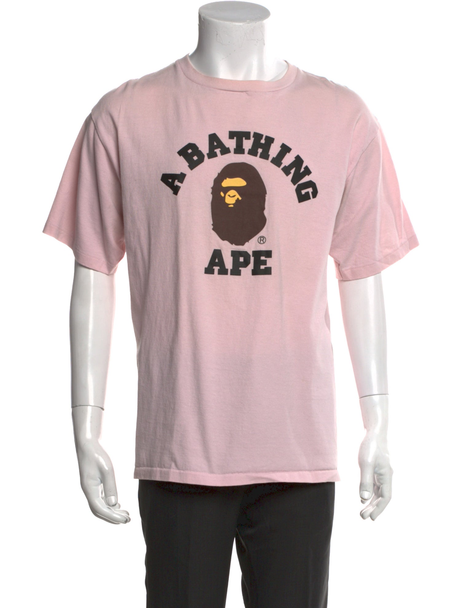 BAPE College Logo Graphic Print T-Shirt