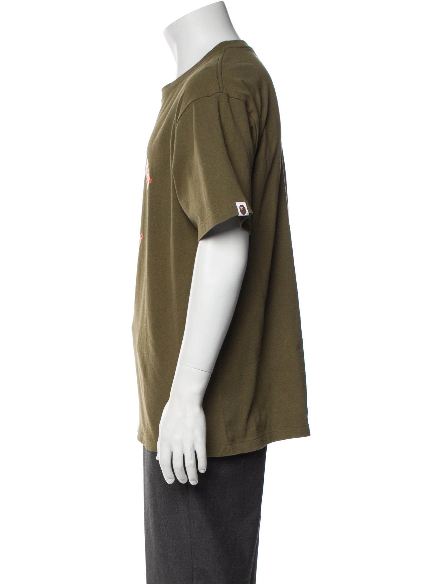 A Bathing Ape Logo Graphic Print T-Shirt