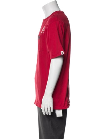 A Bathing Ape Logo Graphic Print T-Shirt