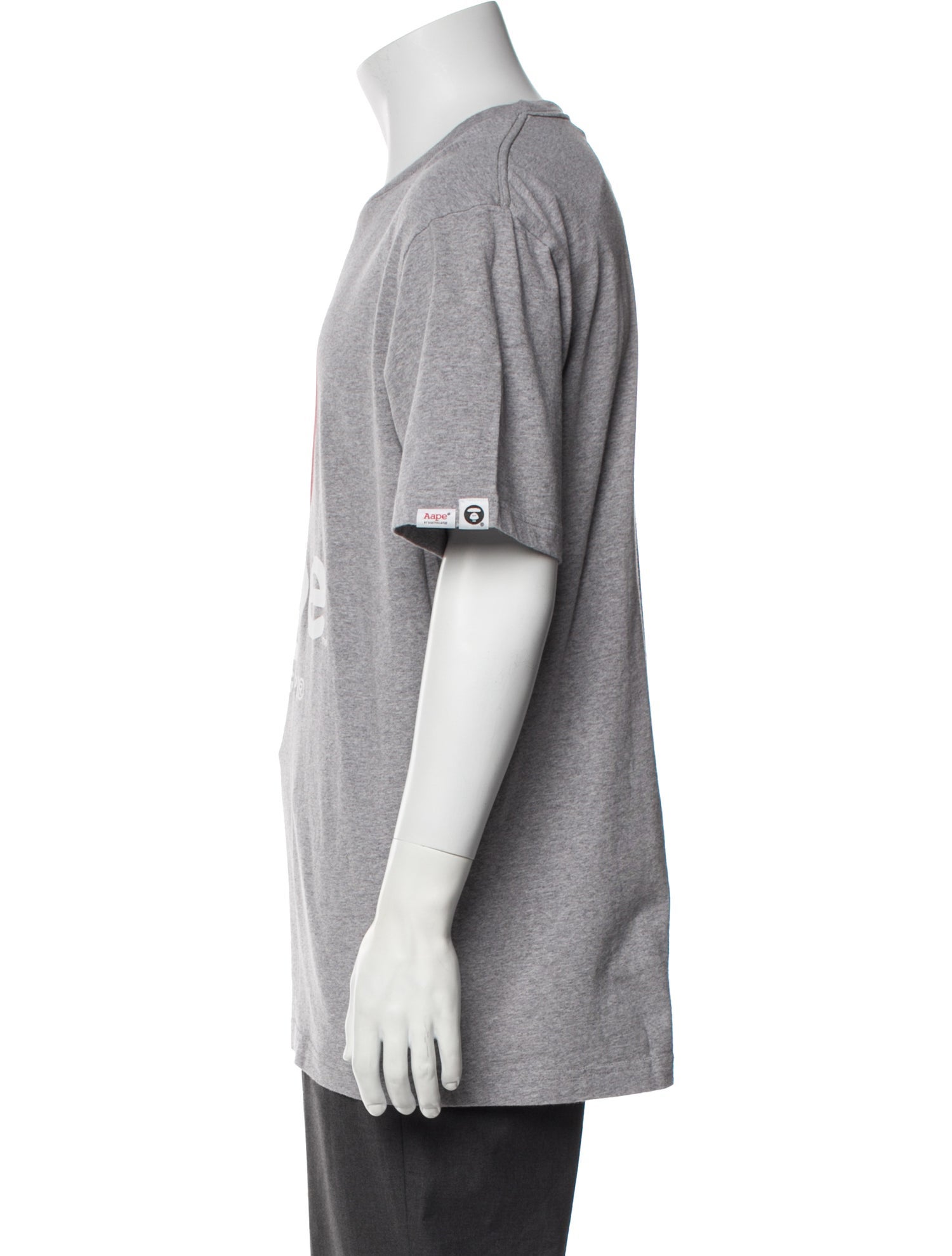 Aape by A Bathing Ape Logo Graphic Print T-Shirt