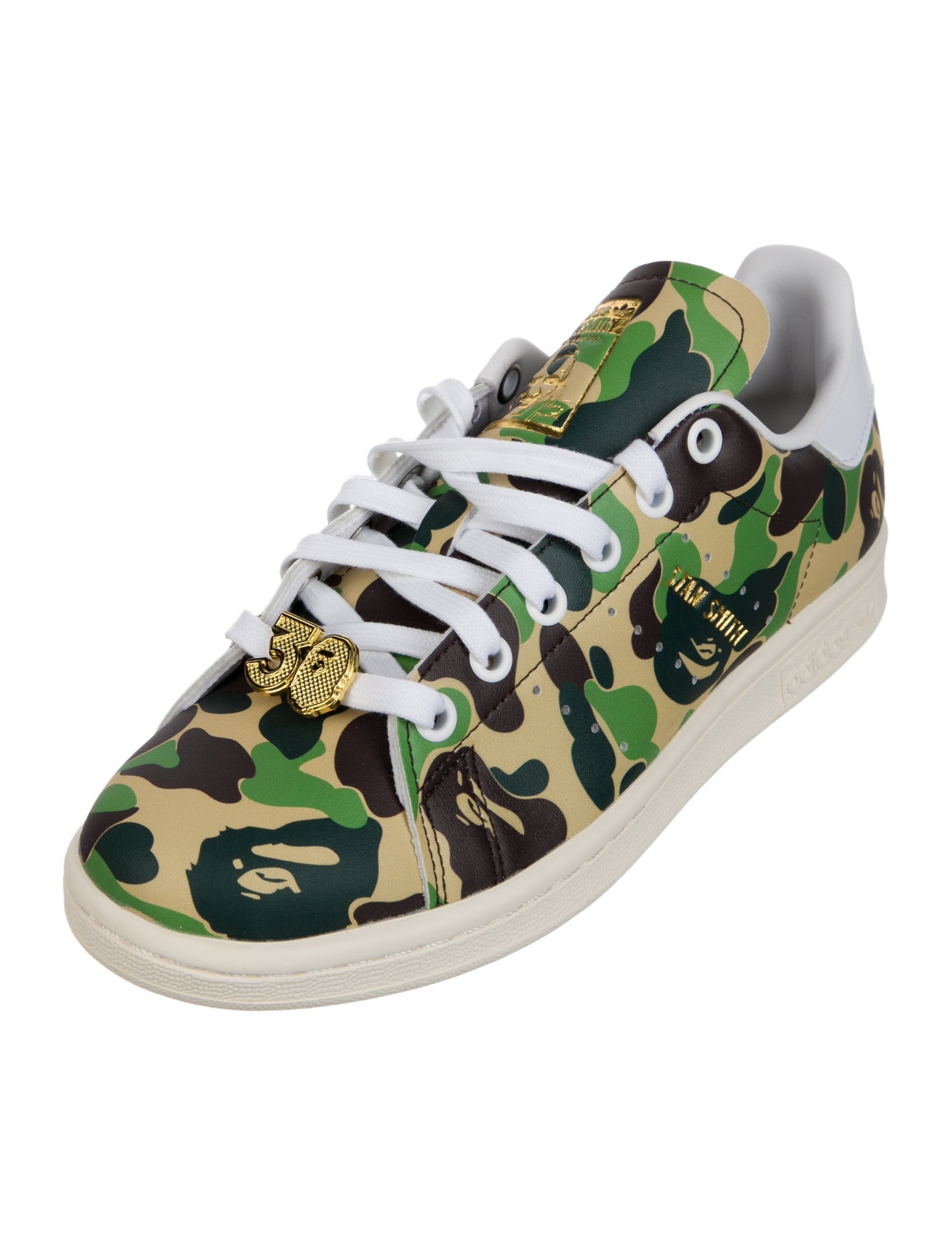 adidas x BAPE Stan Smith '30th Anniversary' Sneakers w/ Tags
