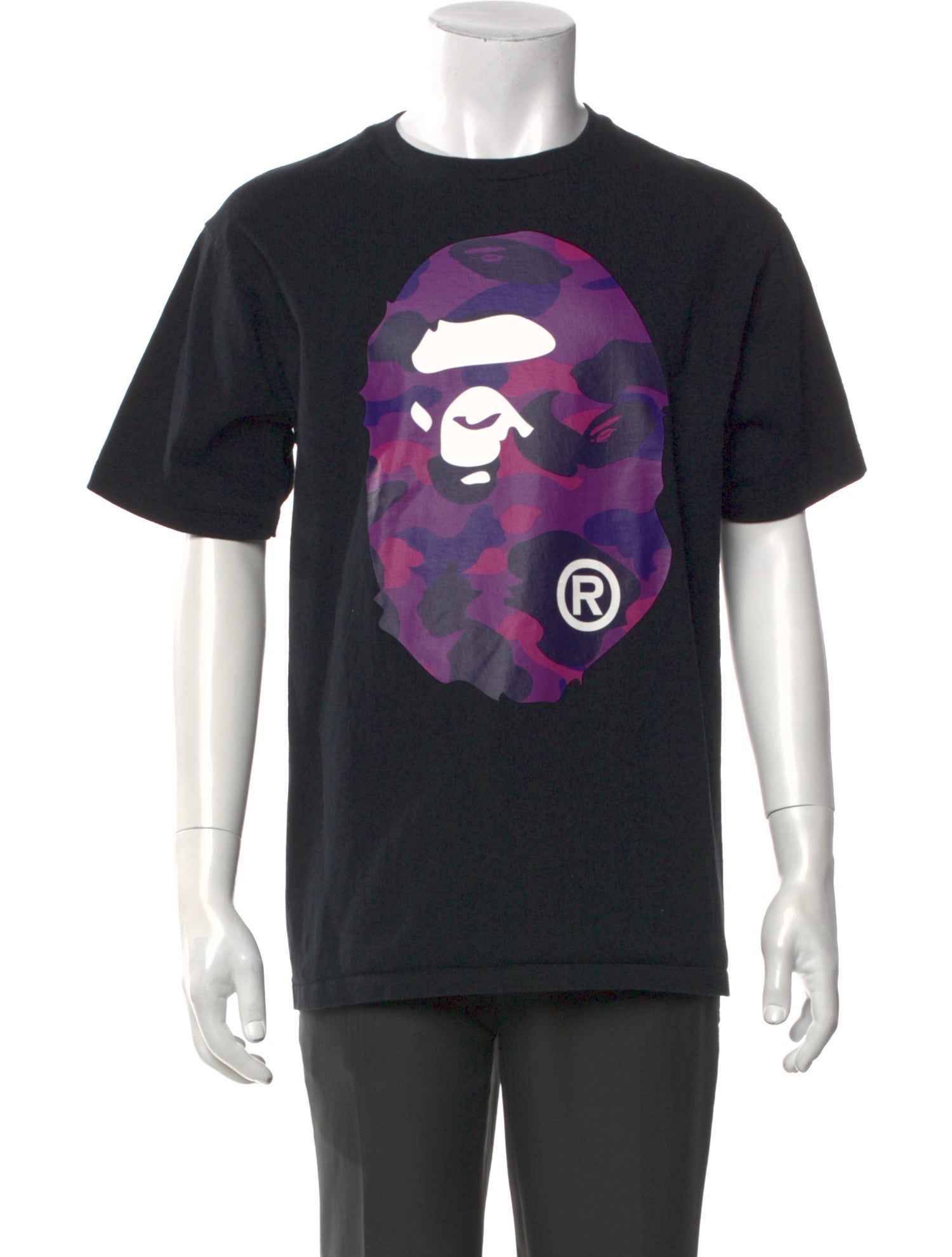 A Bathing Ape Graphic Print Crew Neck T-Shirt