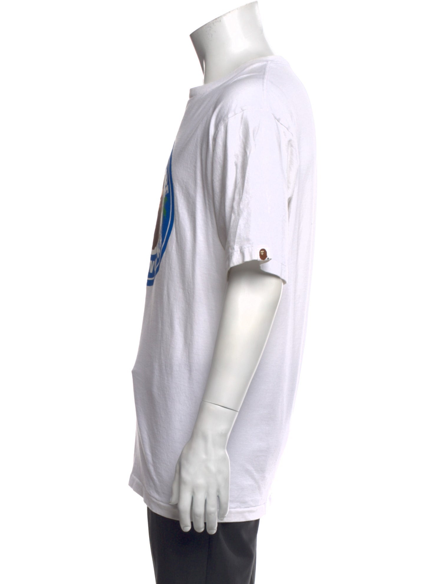 A Bathing Ape Graphic Print Crew Neck T-Shirt