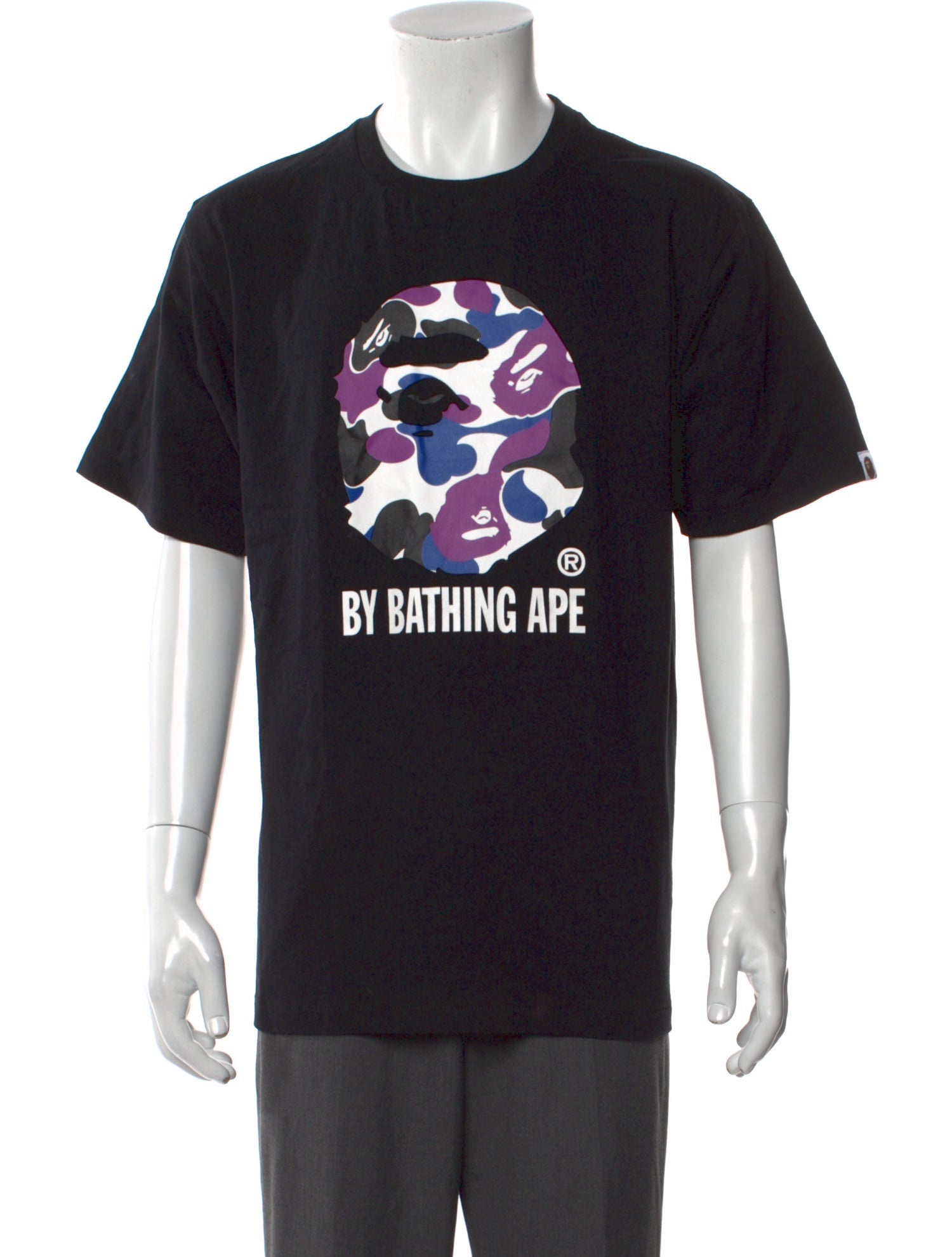 A Bathing Ape Graphic Print Crew Neck T-Shirt