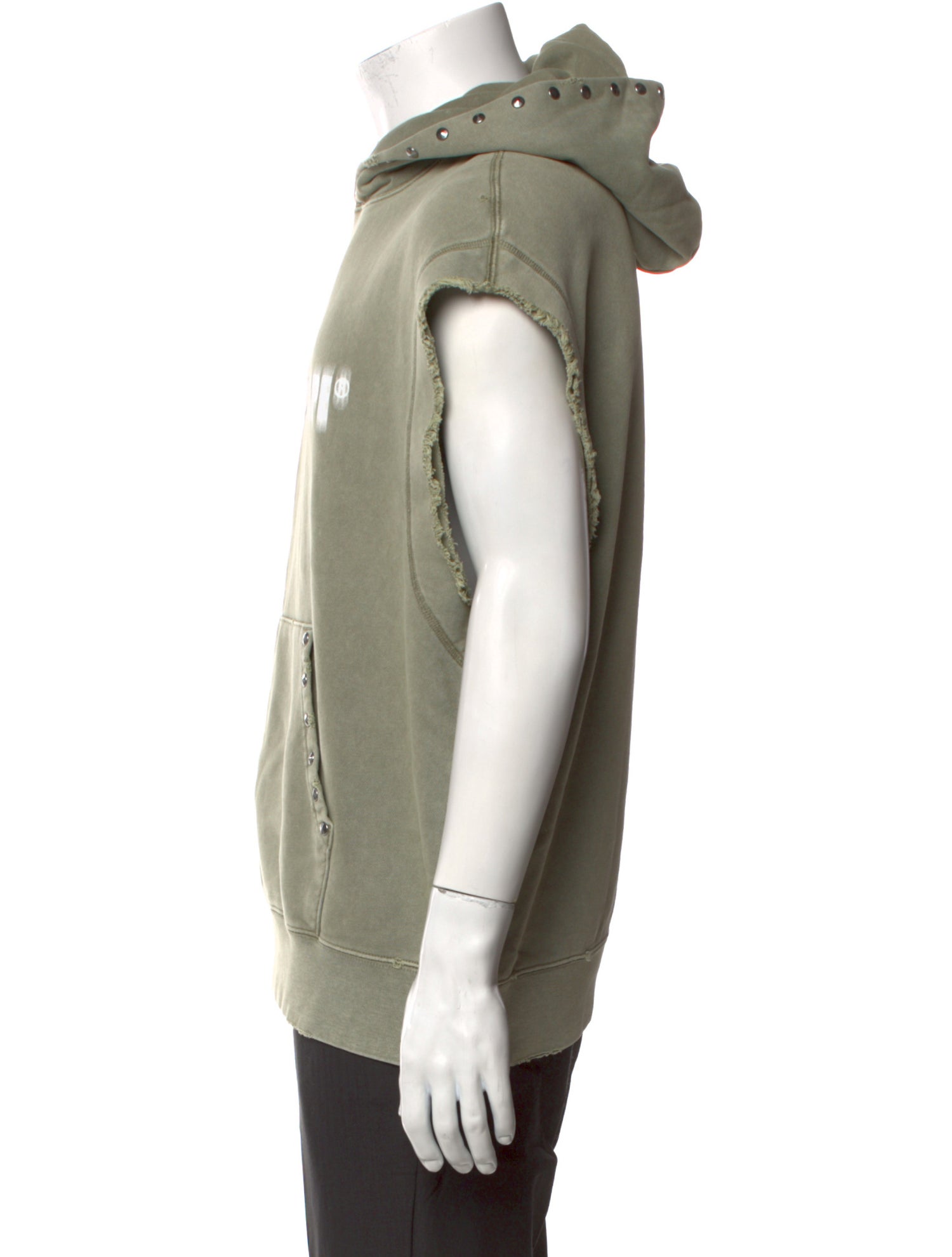 A Bathing Ape Graphic Print V-Neck Hoodie