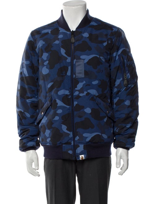 A Bathing Ape Printed Utility Jacket