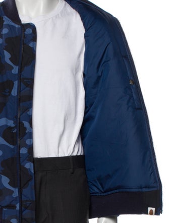 A Bathing Ape Printed Utility Jacket
