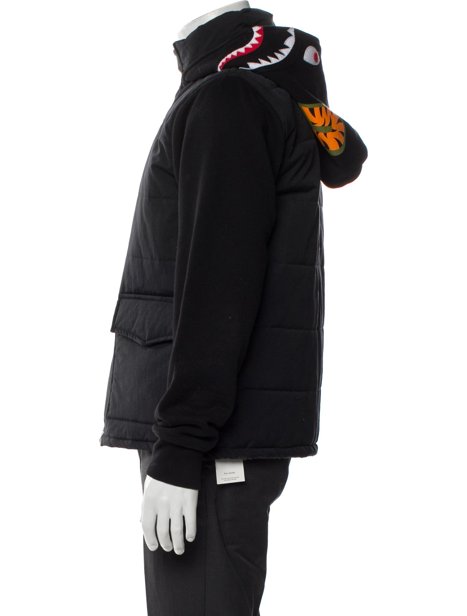 A Bathing Ape Signature Logo Parka