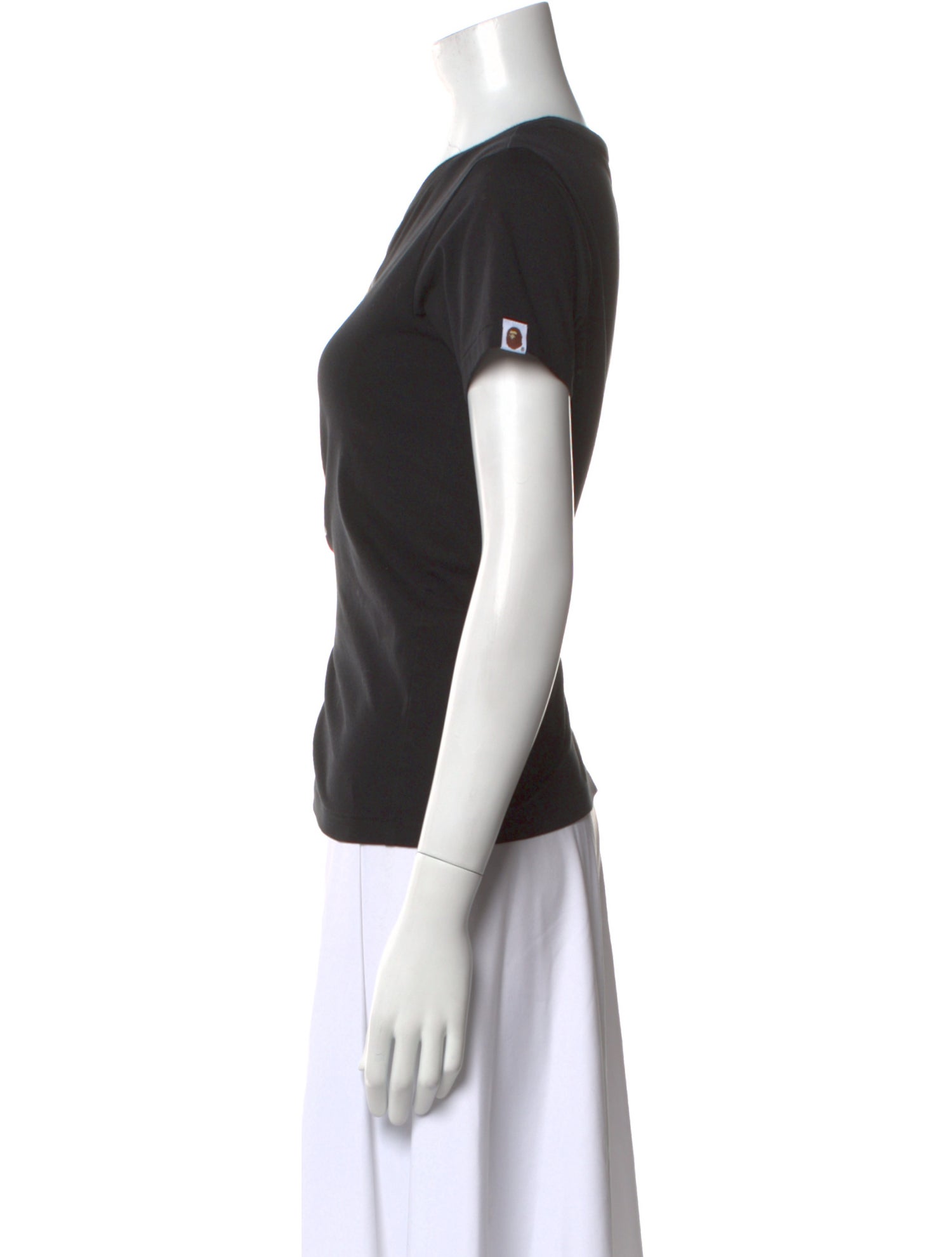 BAPE Milo On Ape Head Graphic Print T-Shirt