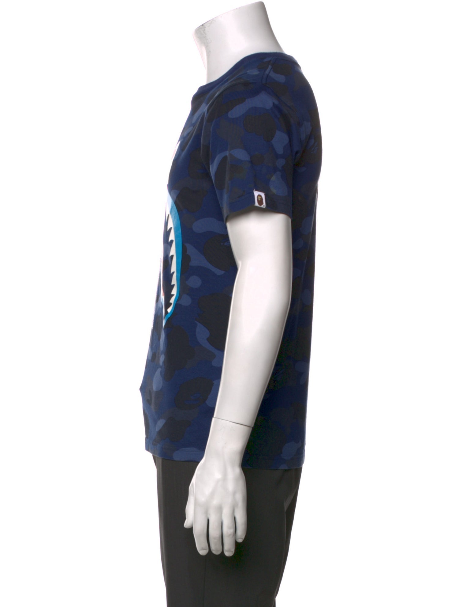 A Bathing Ape Printed Crew Neck T-Shirt