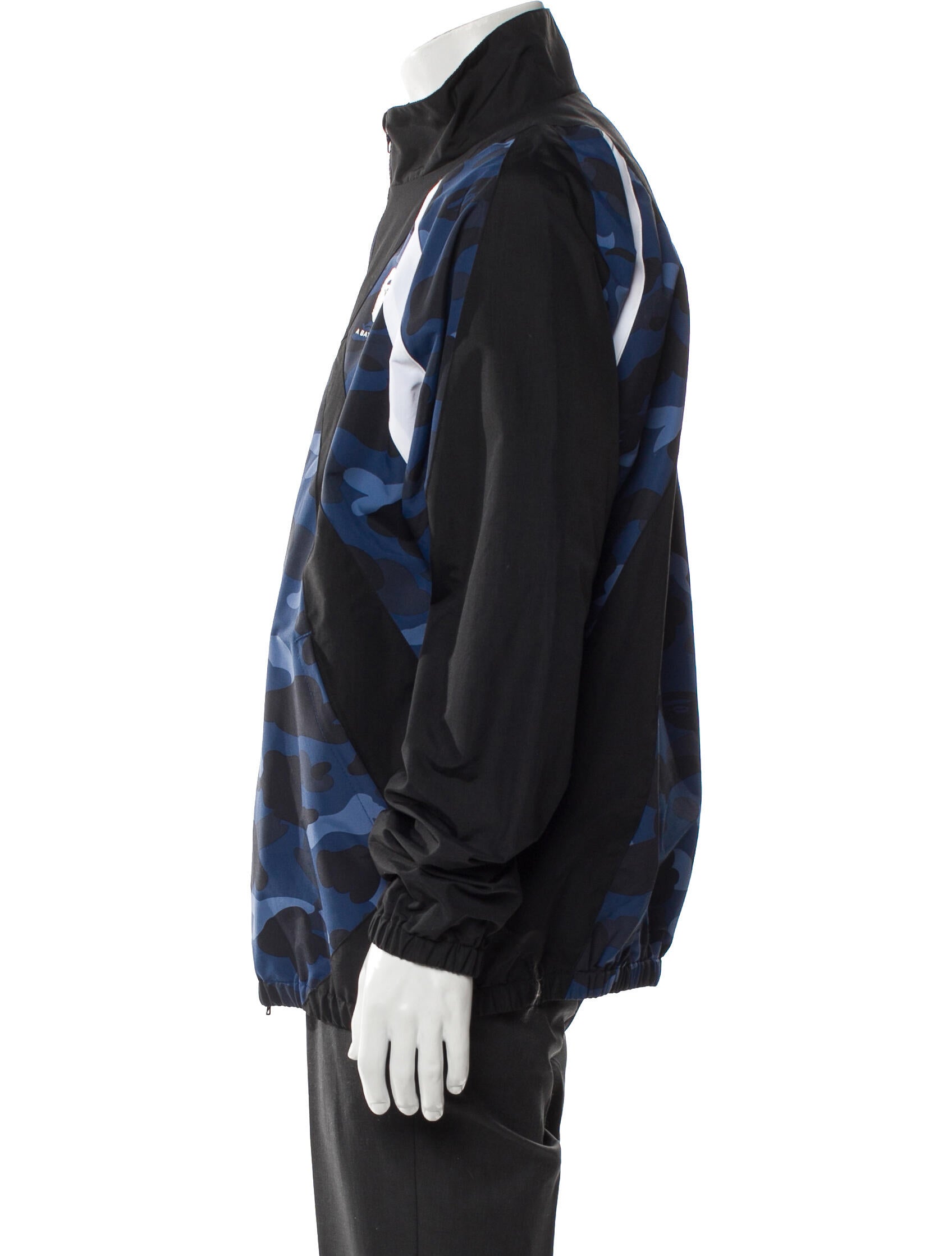 A Bathing Ape Camo Track Printed Parka