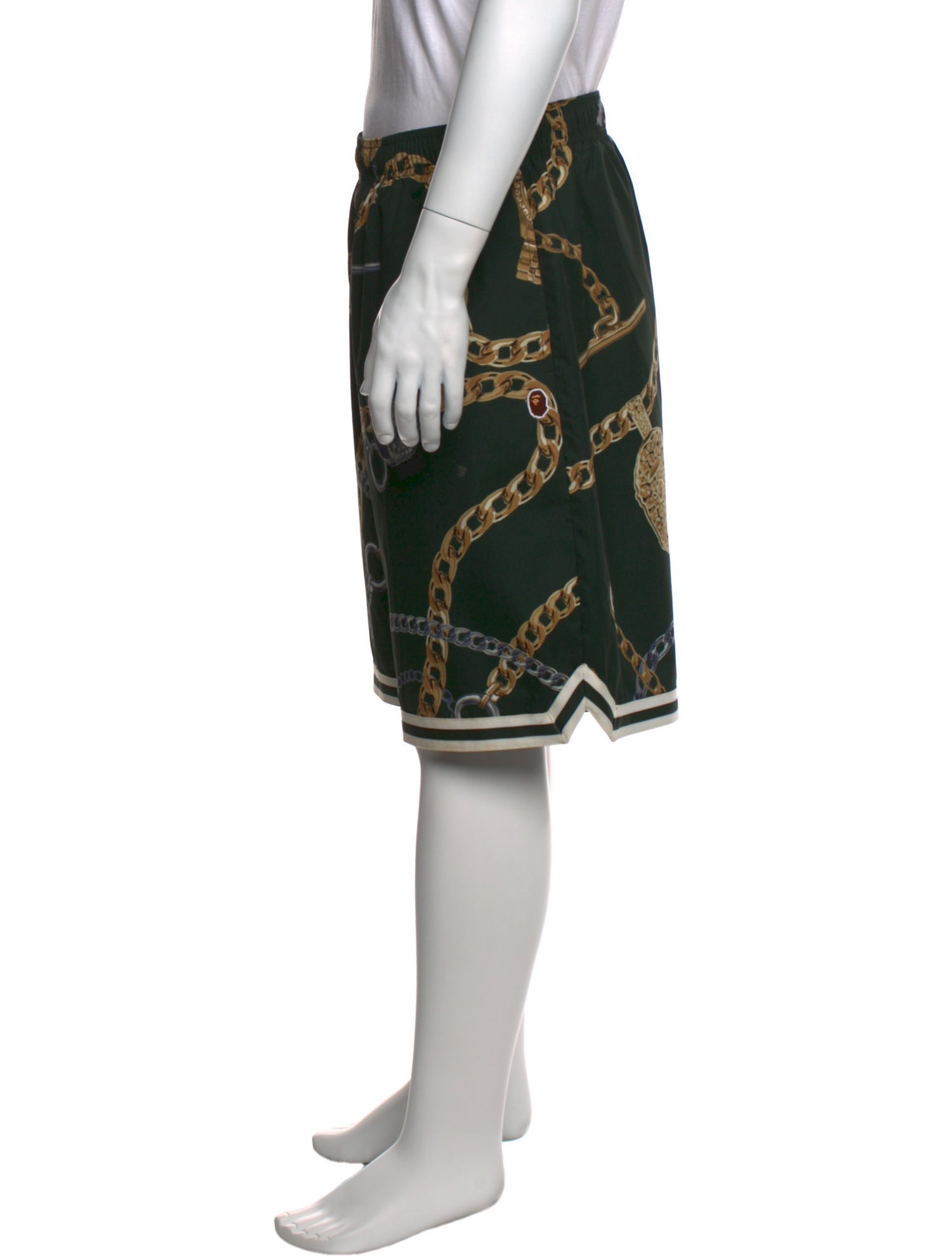 A Bathing Ape Jewels Printed Swim Trunks