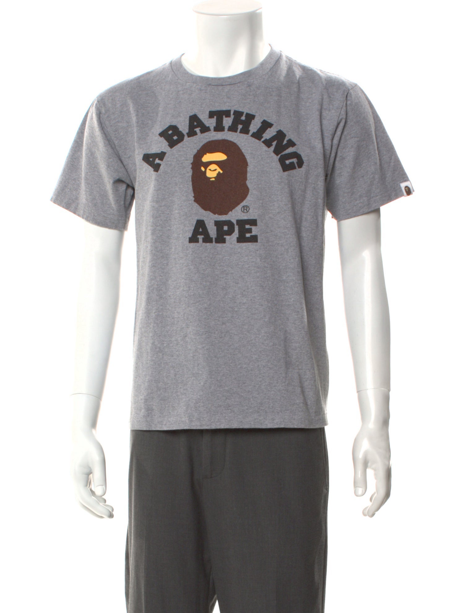 A Bathing Ape Graphic Print Crew Neck T-Shirt
