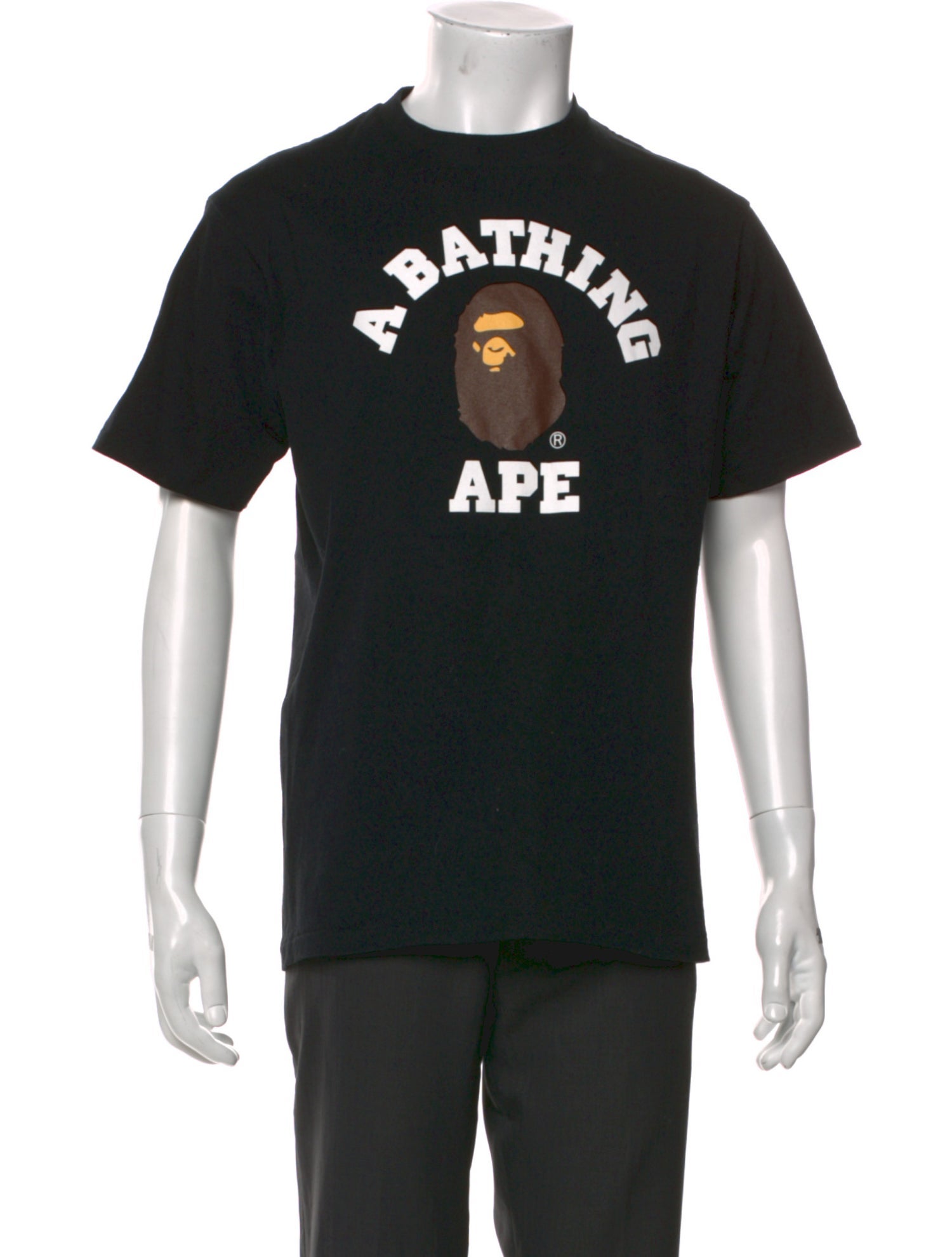 A Bathing Ape Graphic Print Crew Neck T-Shirt