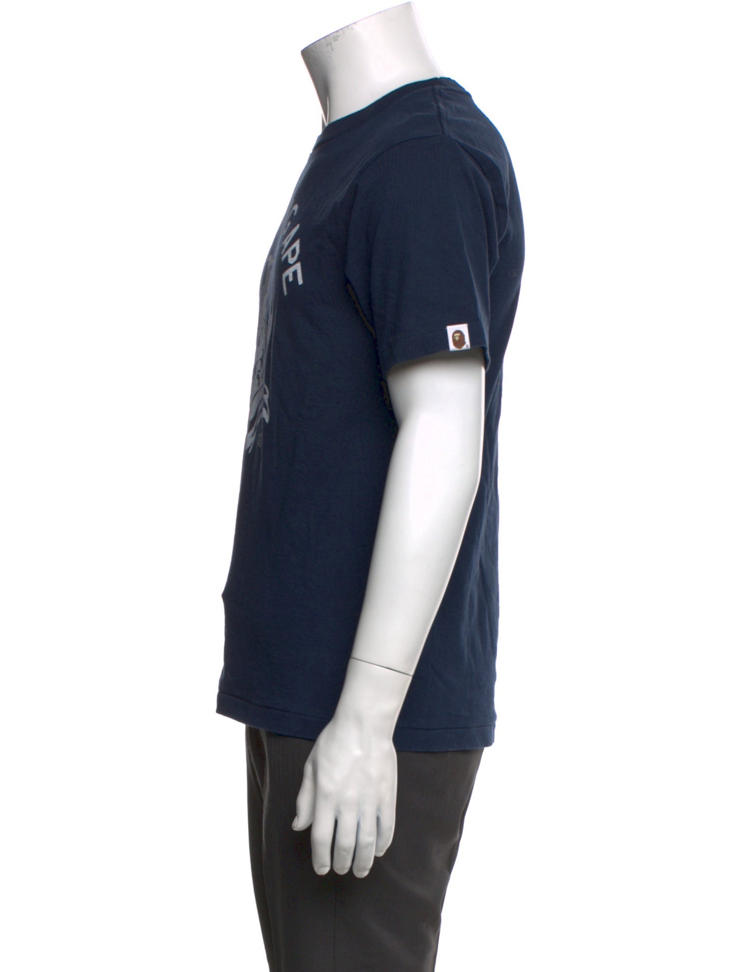 A Bathing Ape Graphic Print Crew Neck T-Shirt