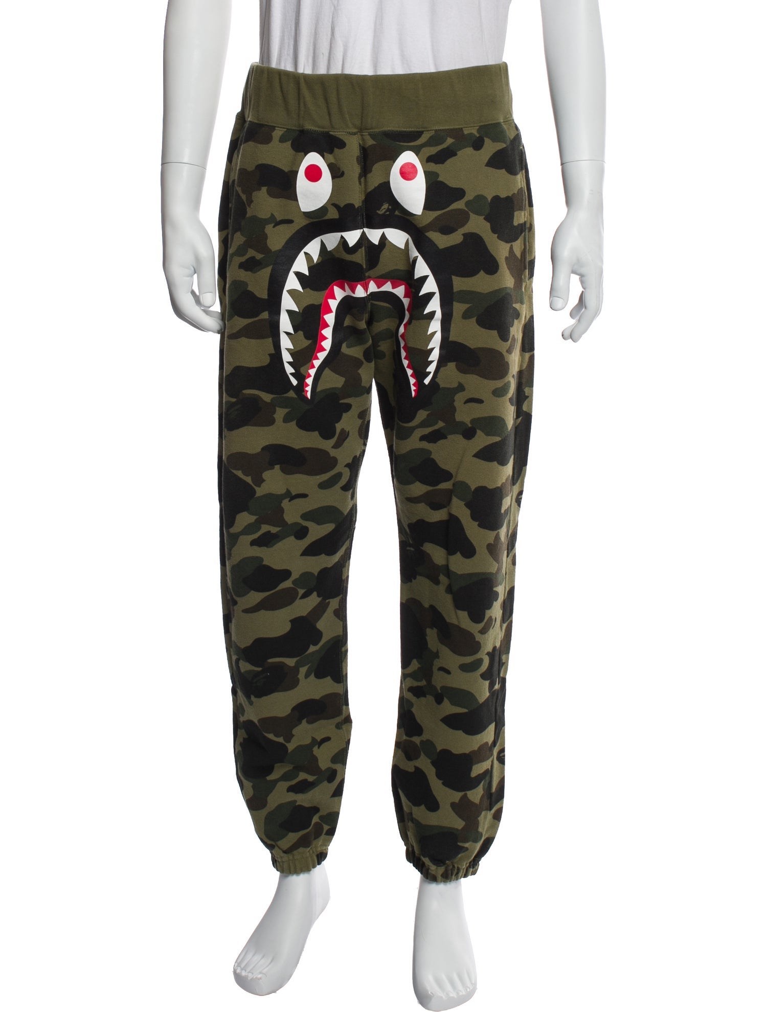 A Bathing Ape Camouflage Print Joggers