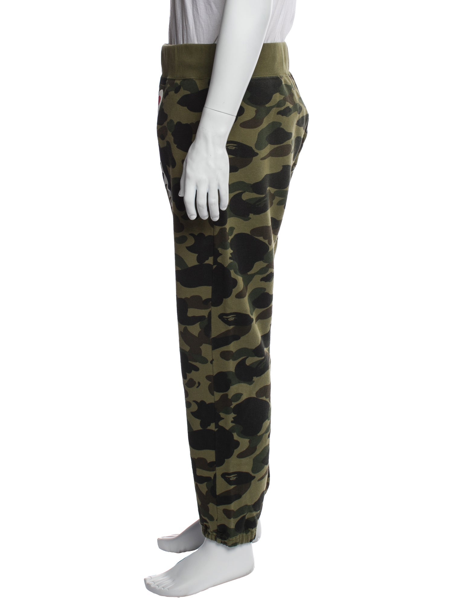 A Bathing Ape Camouflage Print Joggers