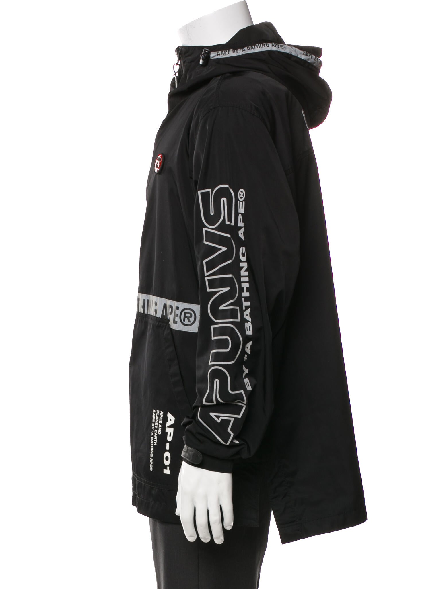 A Bathing Ape Graphic Print Windbreaker