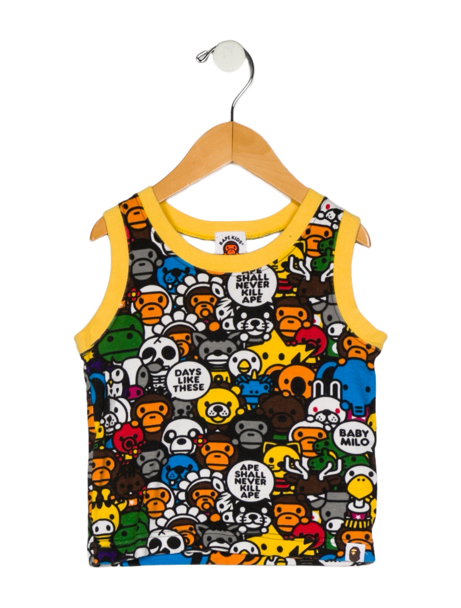 A Bathing Ape Kids' Baby Milo Tank Top