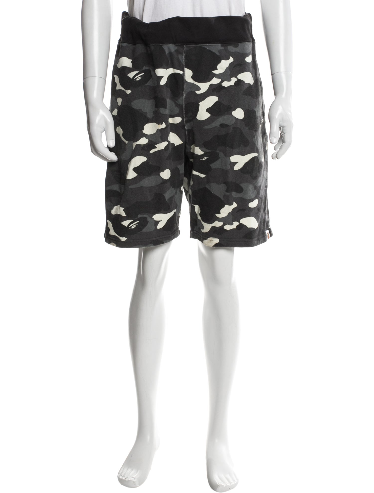 A Bathing Ape Camo Athletic Shorts