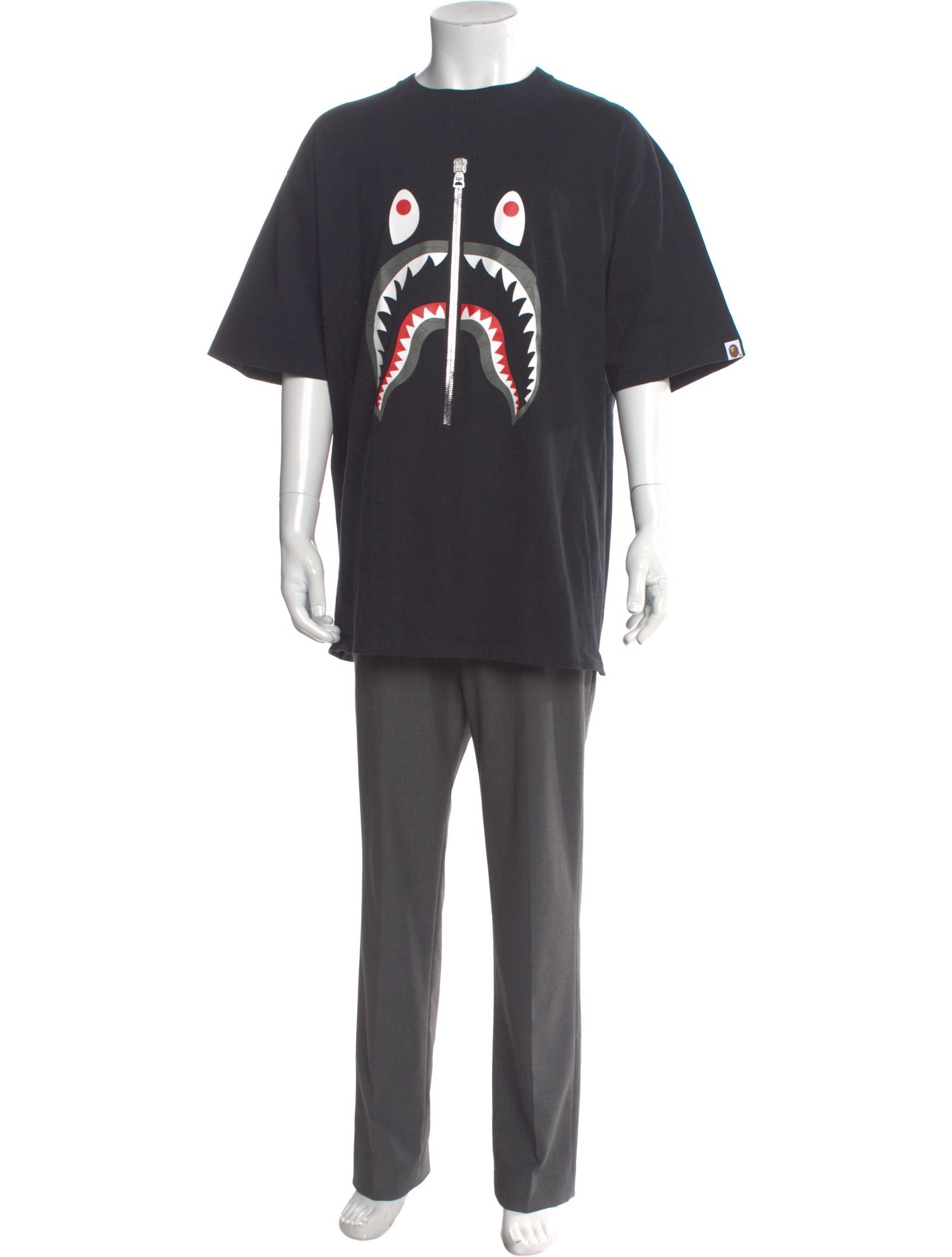 A Bathing Ape Graphic Print Crew Neck T-Shirt w/ Tags
