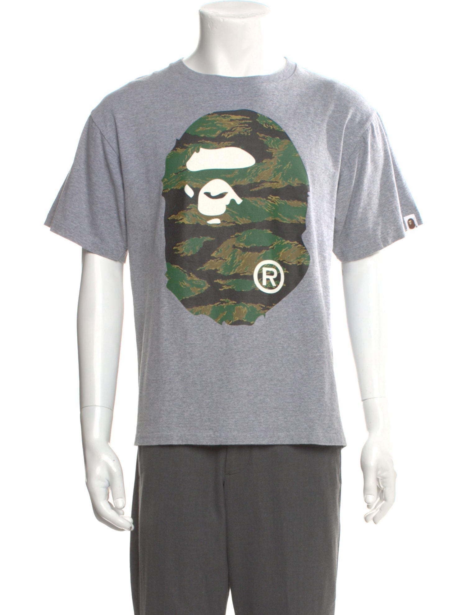 A Bathing Ape Graphic Print Crew Neck T-Shirt