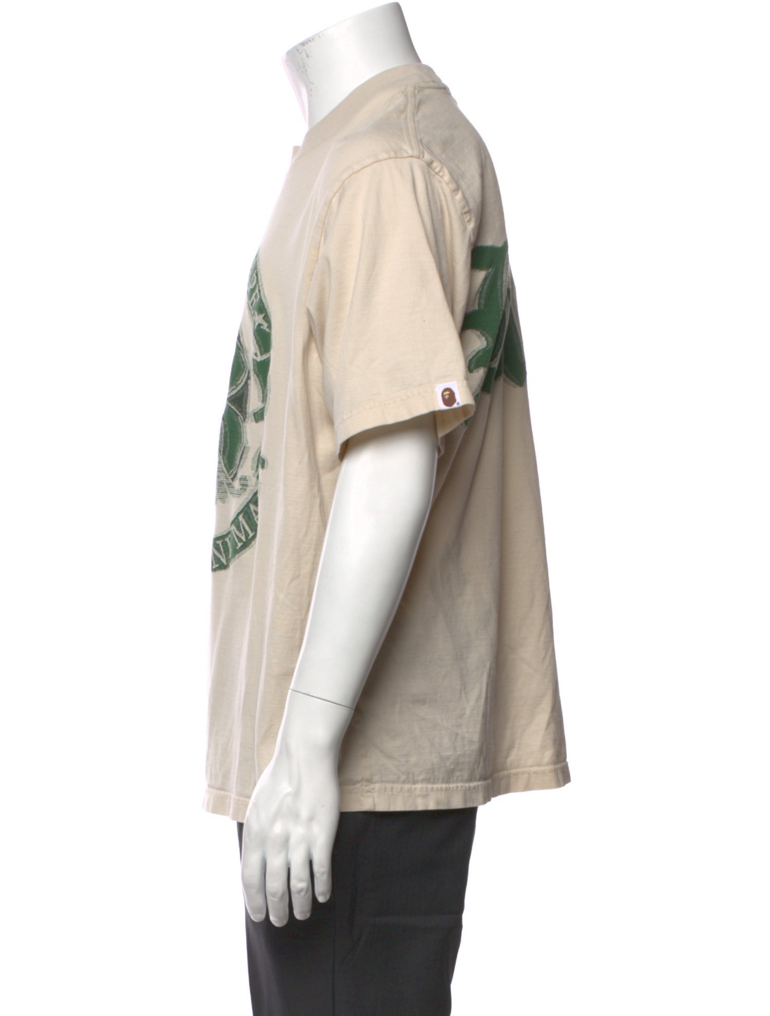 A Bathing Ape 'World Gone Mad' Graphic Print T-Shirt