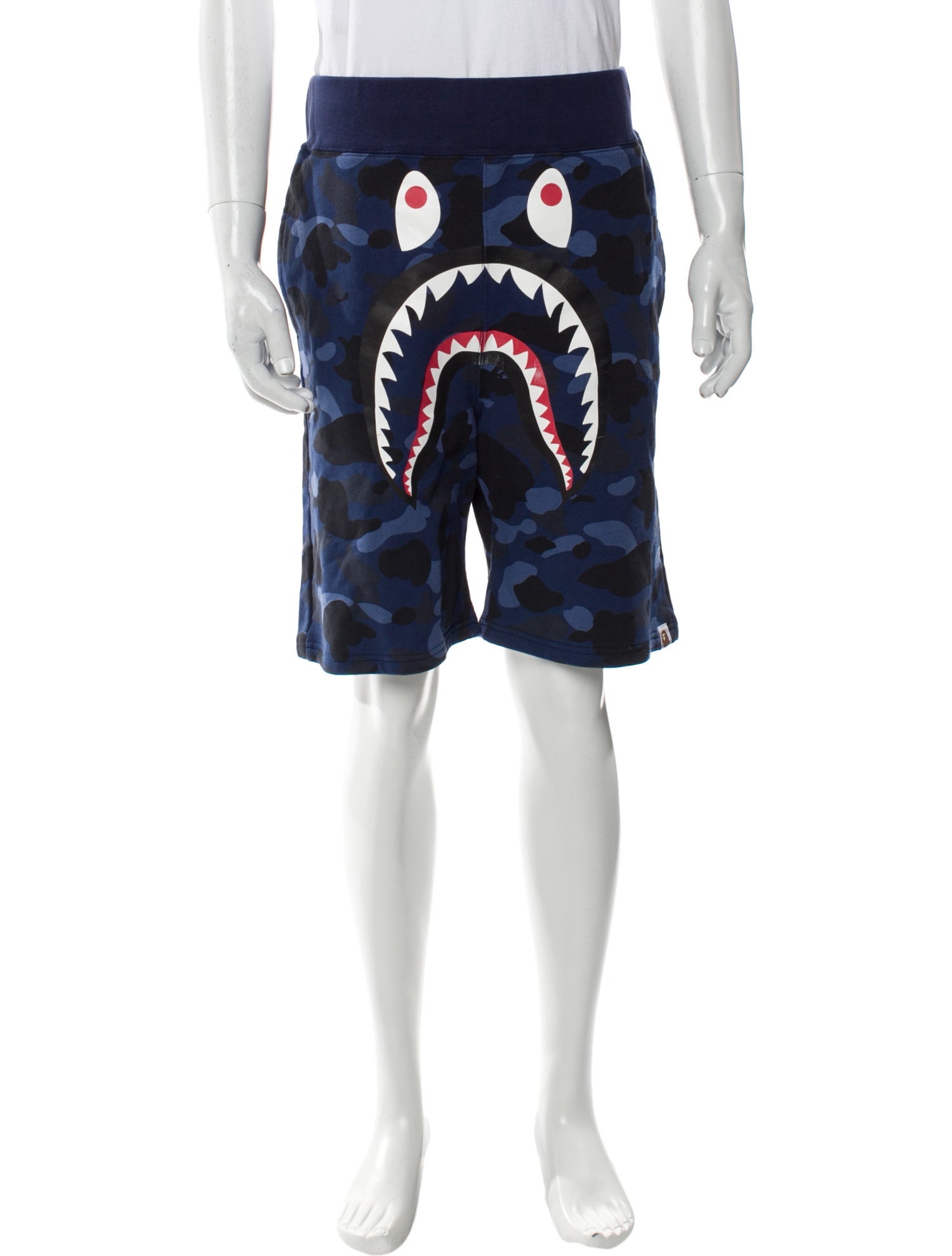 A Bathing Ape Printed Jogger Shorts