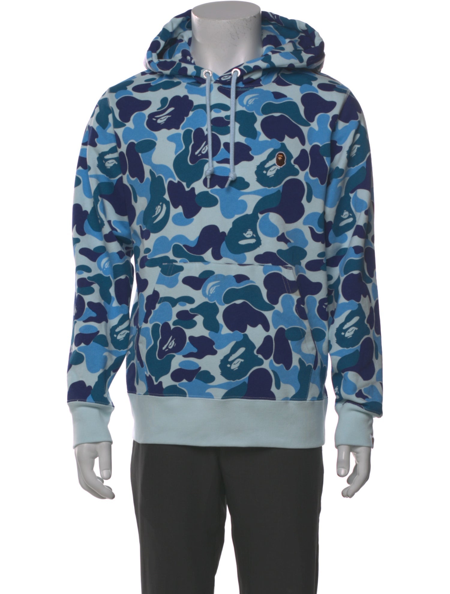 A Bathing Ape Camo Printed Hoodie