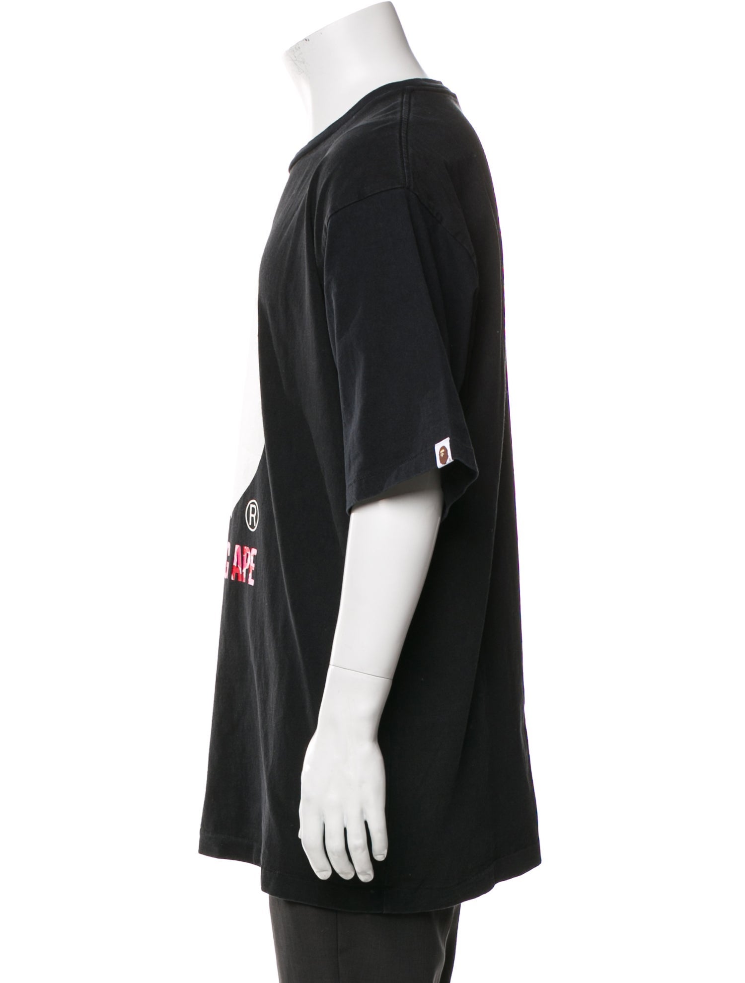 A Bathing Ape Graphic Print Crew Neck T-Shirt