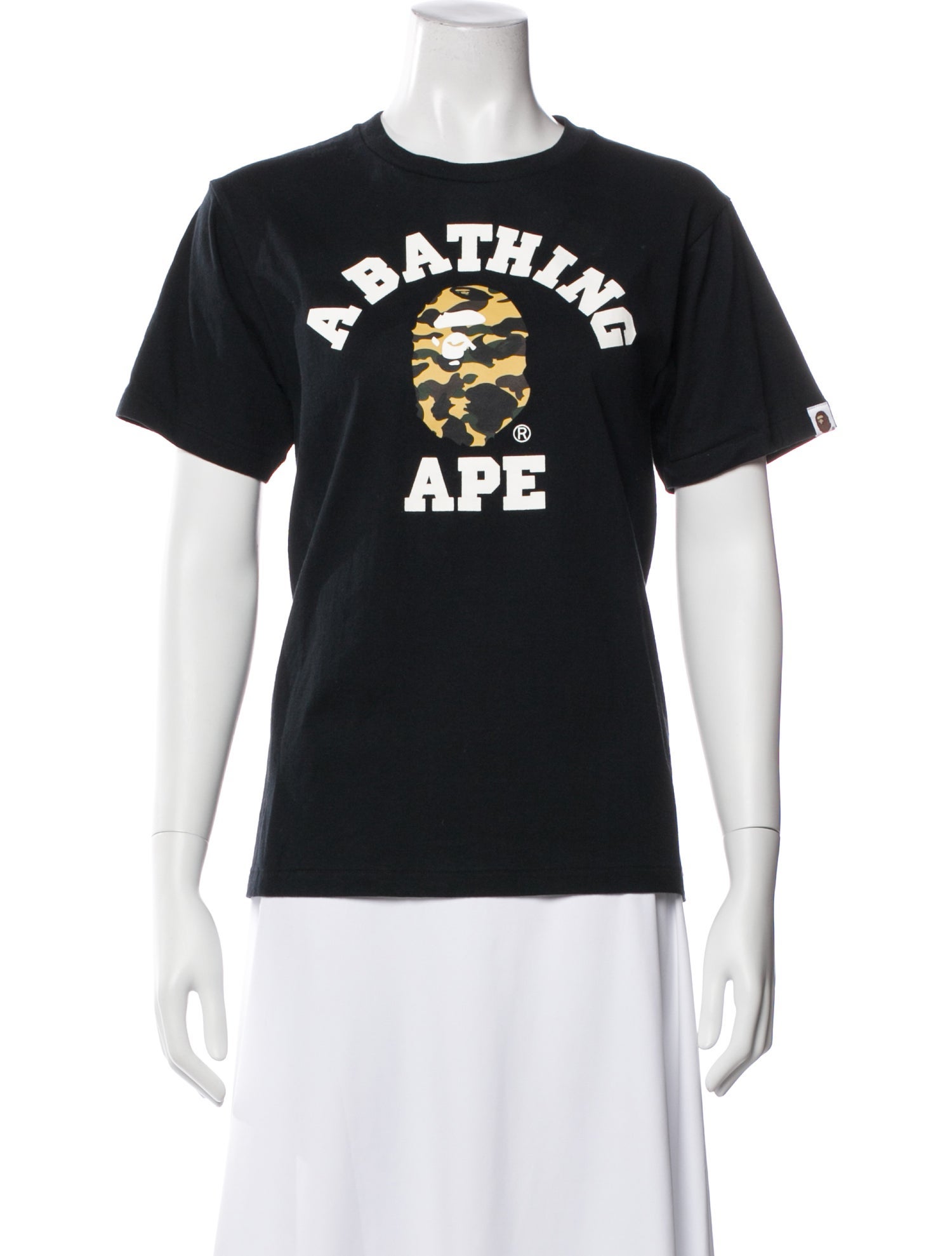 A Bathing Ape Graphic Print Crew Neck T-Shirt