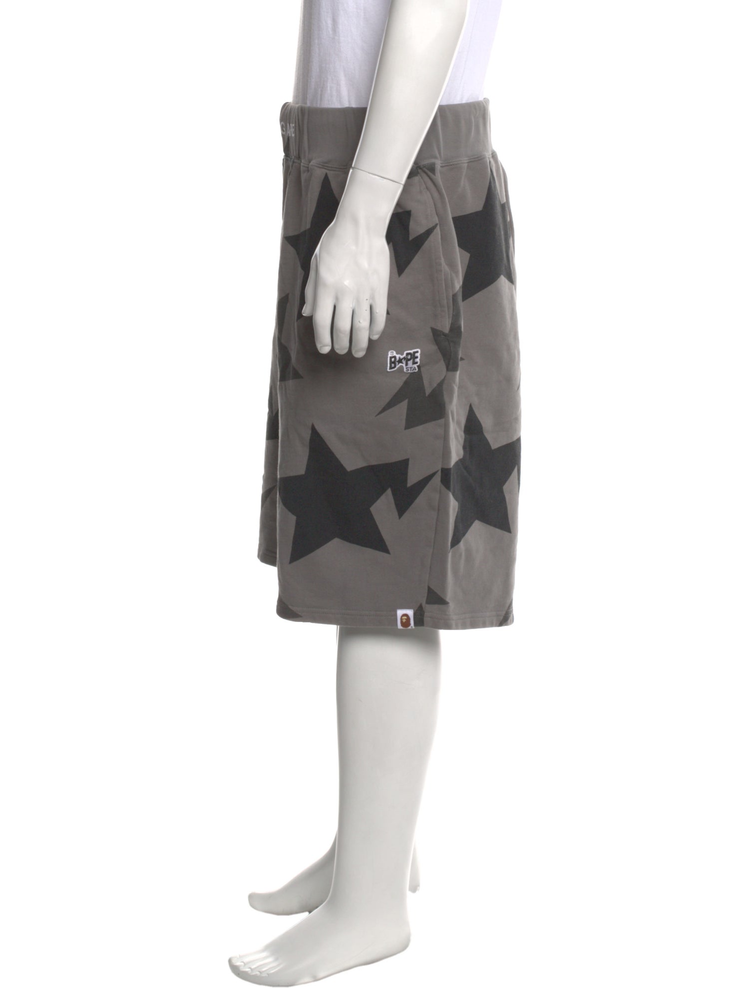 A Bathing Ape Printed Cargo Shorts