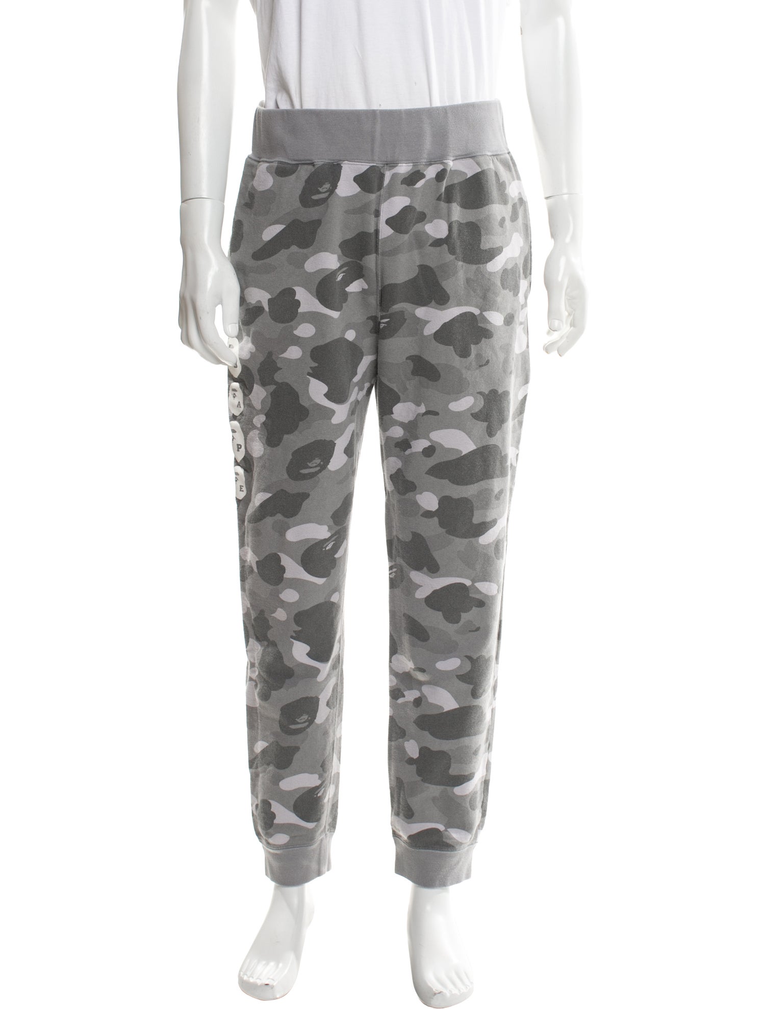 A Bathing Ape Camouflage Print Joggers