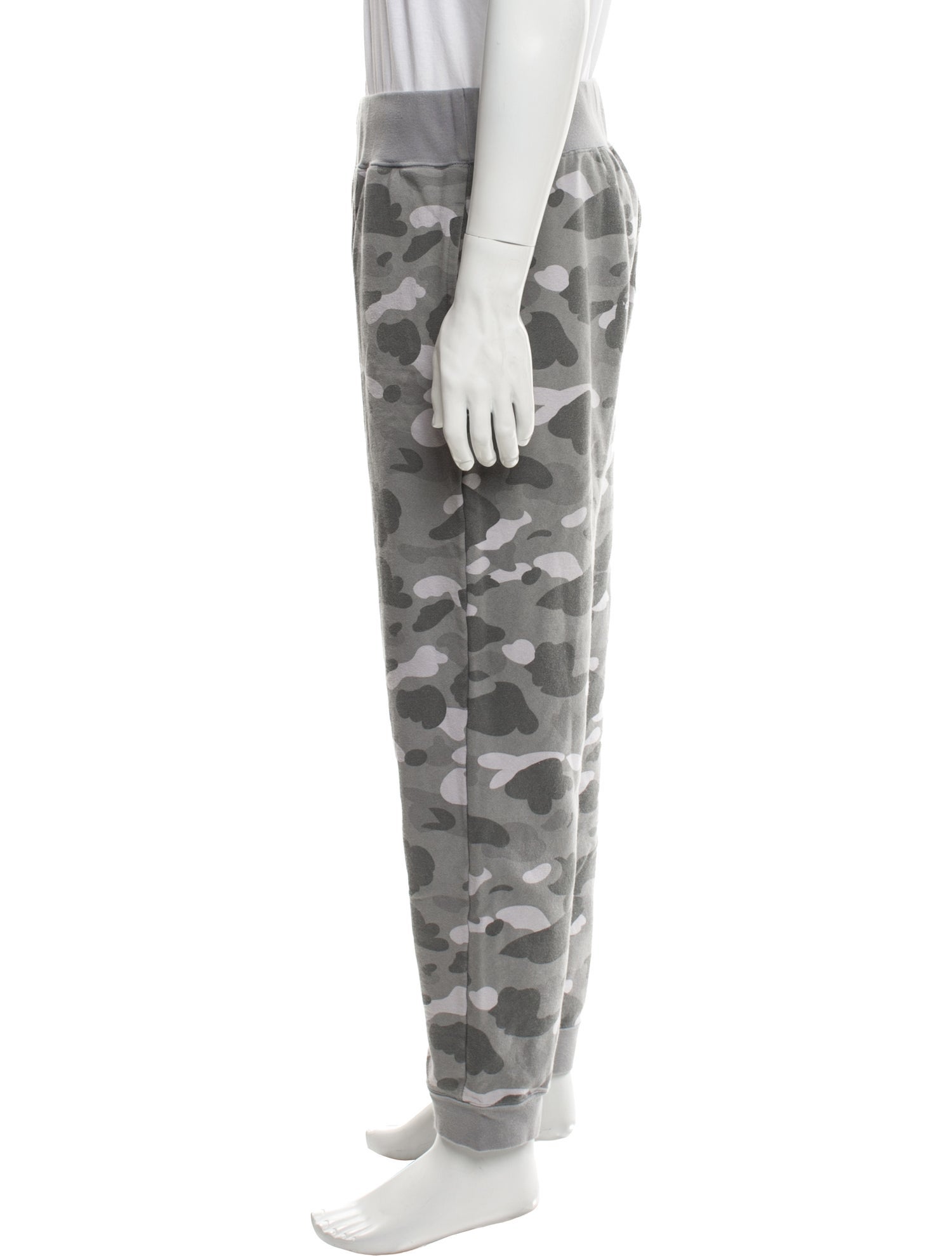 A Bathing Ape Camouflage Print Joggers