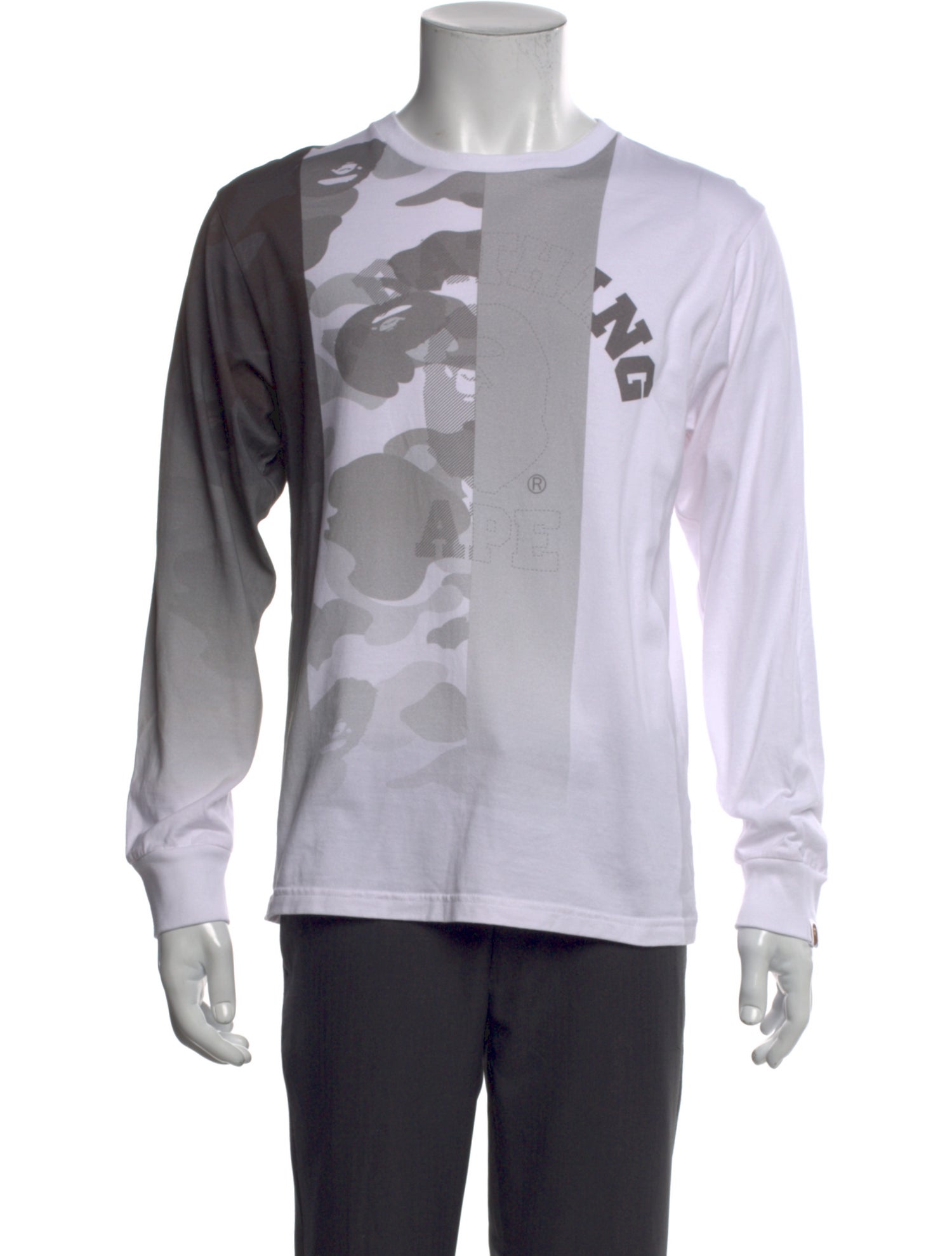 A Bathing Ape Printed Crew Neck T-Shirt