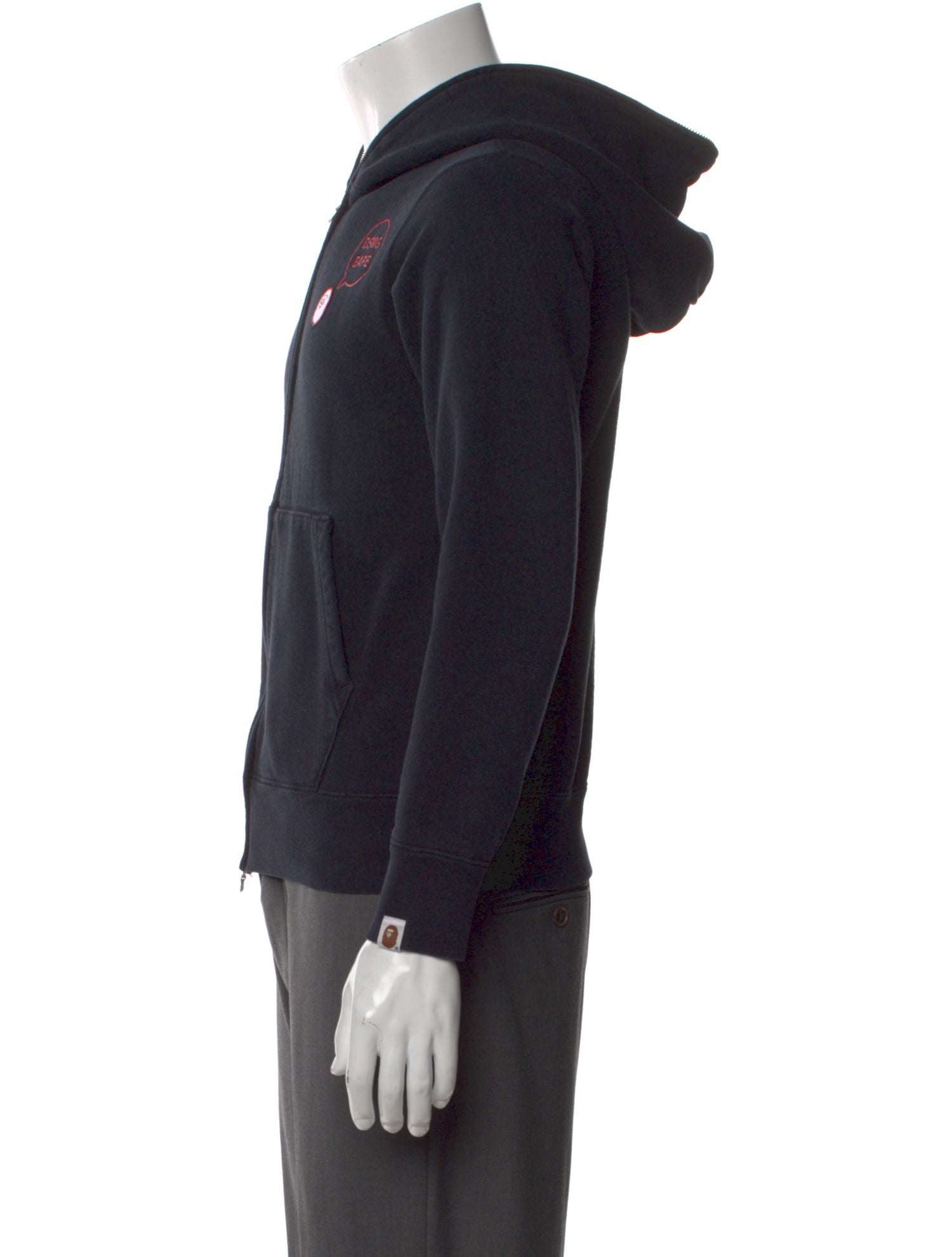 A Bathing Ape Graphic Print Crew Neck Sweater