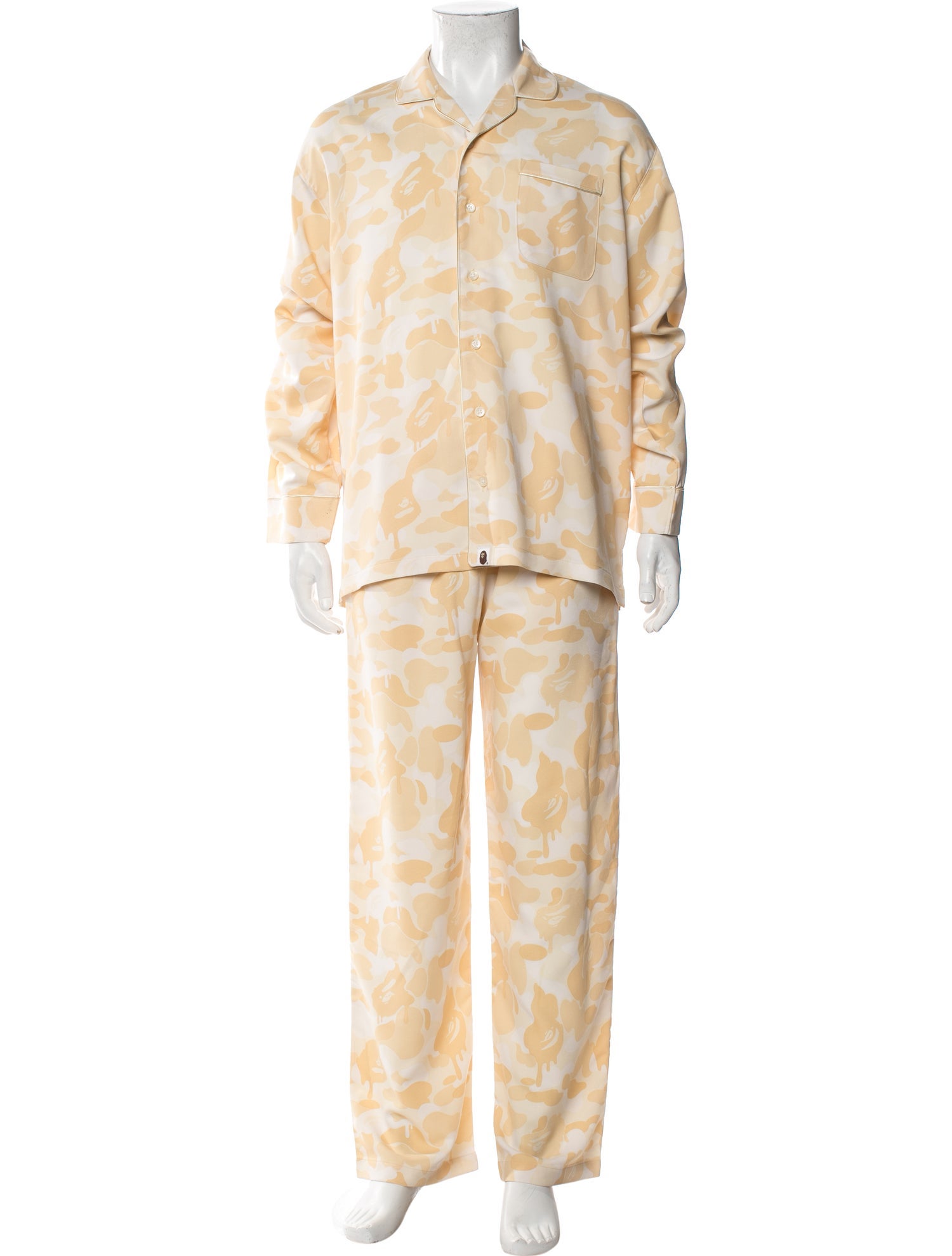 A Bathing Ape Camo Printed Pajama Set